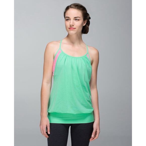 Lululemon No Limits Tank in Opal/Space Neon Pink Opal - Picture 1 of 10